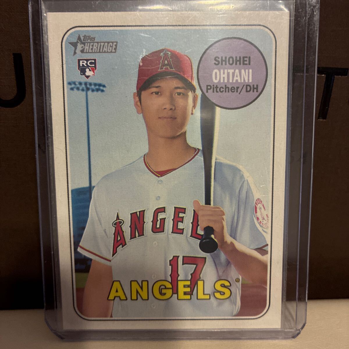 大谷翔平 ルーキーカード 2018 Topps HERITAGE SHOHEI OHTANI RC 大谷翔平 ルーキーカード 2018 Topps HERITAGE SHOHEI OHTANI RC