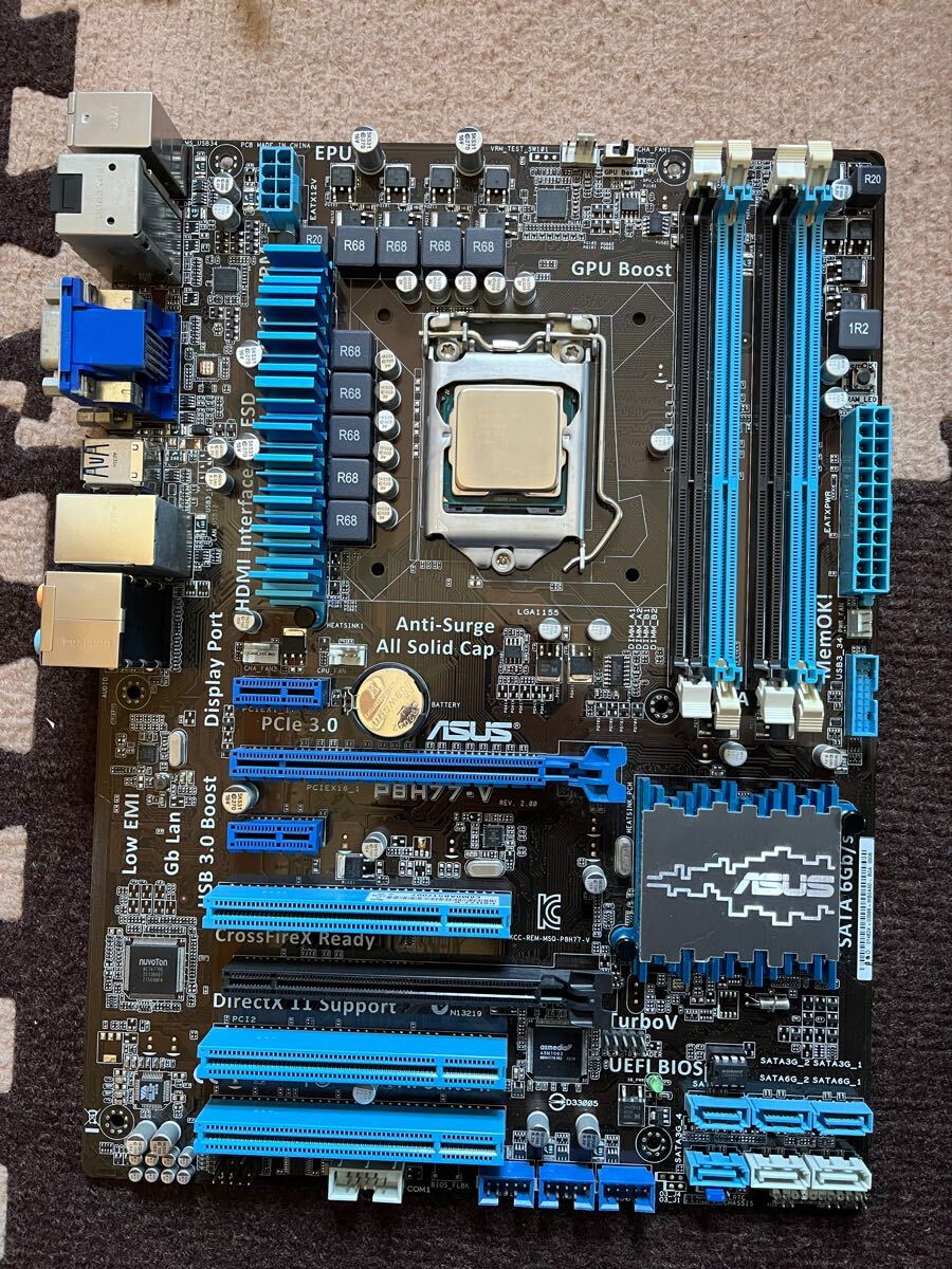 説明欄必読】不要PC部品セット CPU intel i7 3770、intel純正CPU 説明欄必読】不要PC部品セット CPU intel i7 3770、intel純正CPU