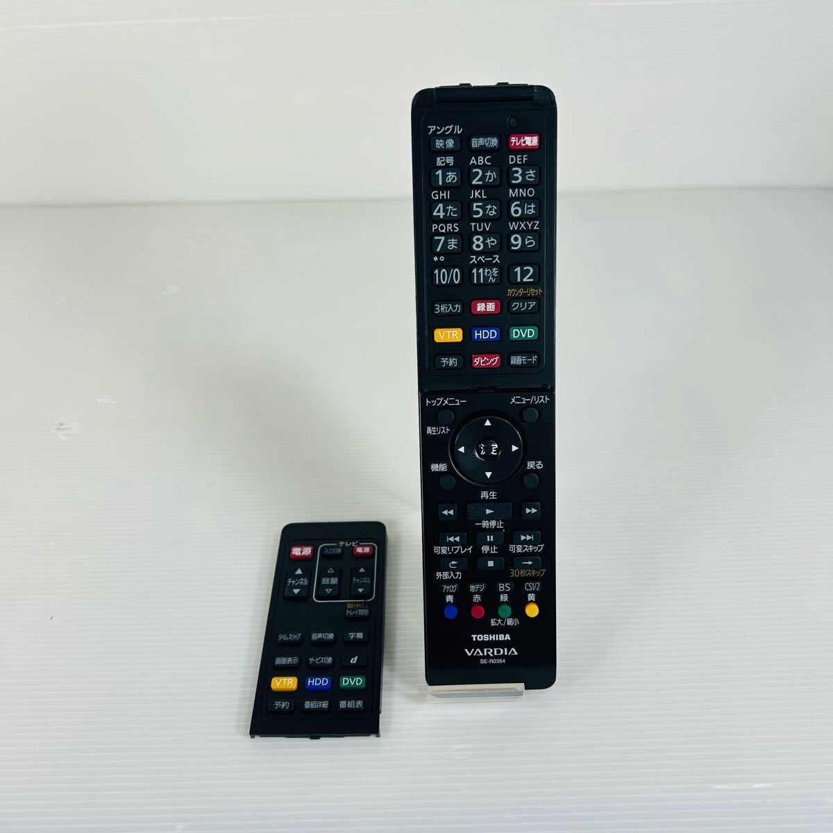 TOSHIBA VARDIA D-W250K VHS複合レコーダー リモコン付属品 TOSHIBA VARDIA D-W250K VHS複合レコーダー リモコン付属品