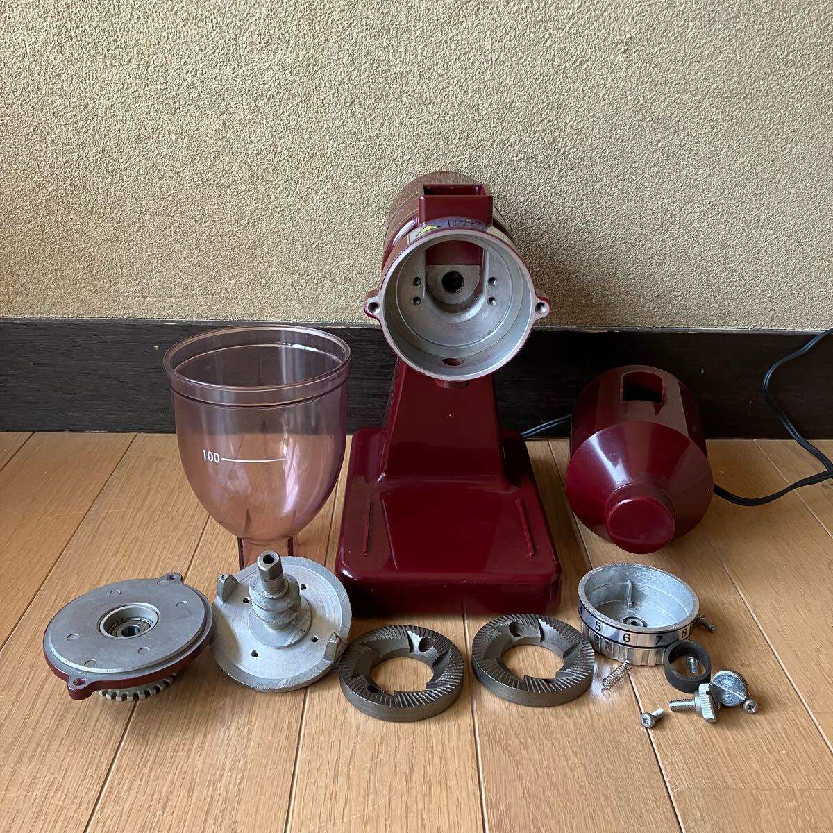 程度美品 カリタ ナイスカットミル コーヒーミル グラインダー 程度美品 カリタ ナイスカットミル コーヒーミル グラインダー