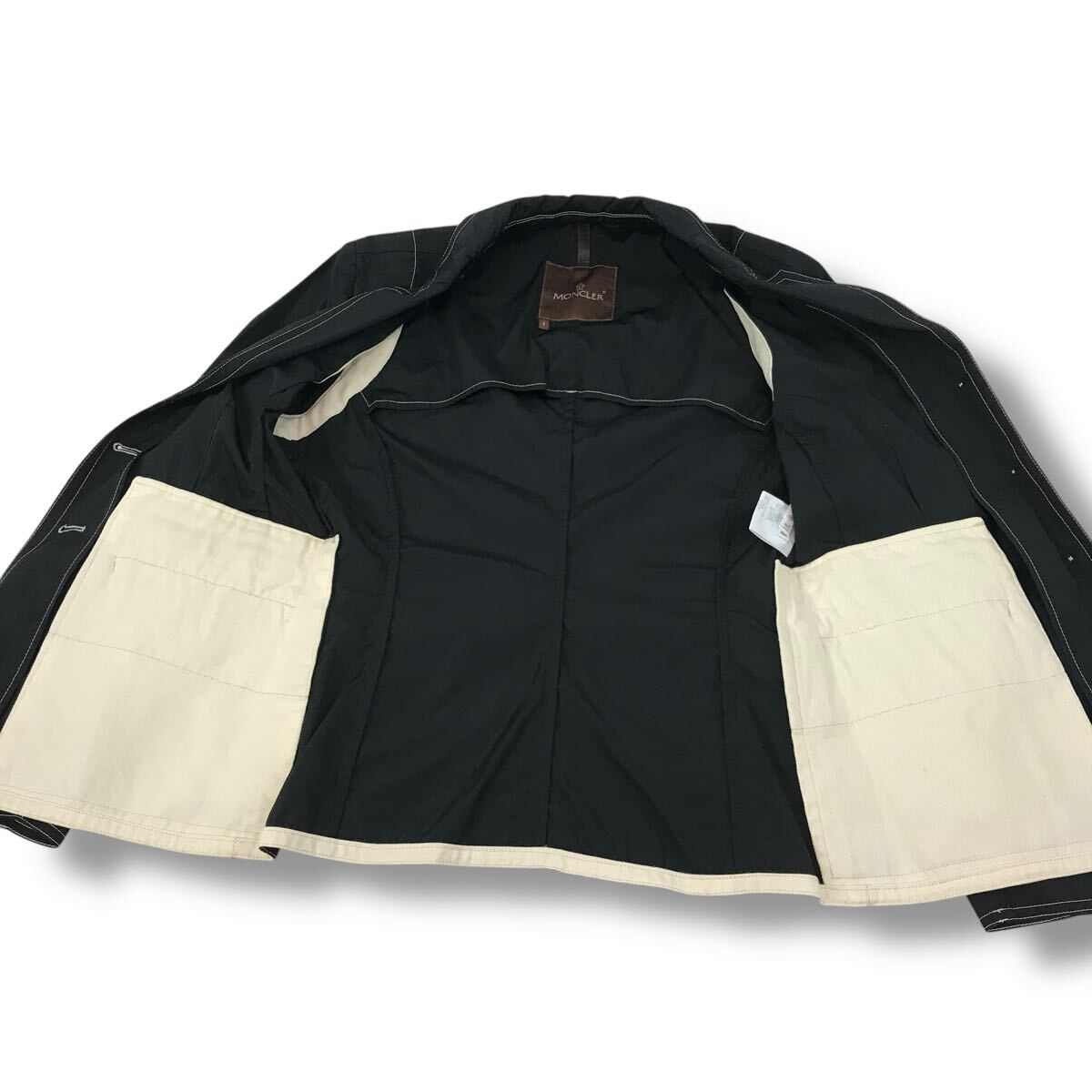 x184 良品 MONCLER モンクレール テーラードジャケット 茶タグ x184 良品 MONCLER モンクレール テーラードジャケット 茶タグ