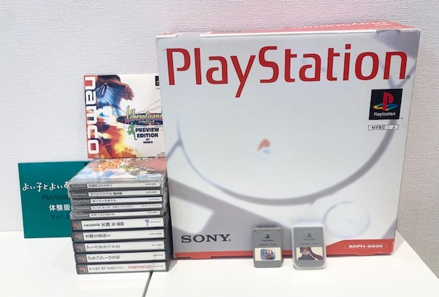 PlayStation PS1 本体 SCPH-5500 コントローラー 電源ケーブル