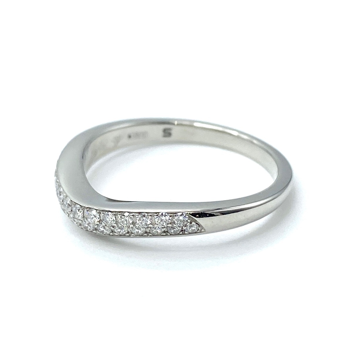 BVLGARI ブルガリ リング Pt950 8 4800925F0007 BVLGARI ブルガリ リング 8 Pt950(ブルガリ リング #8