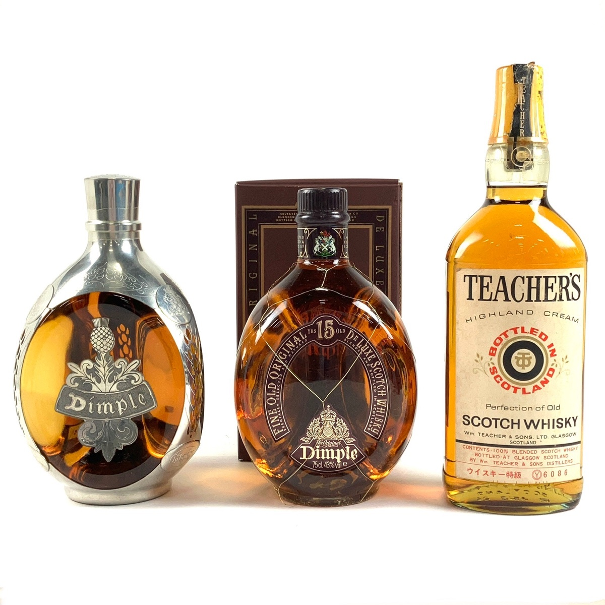 3本 ディンプル ティーチャーズ スコッチ 750ml ウイスキー 3本 ディンプル ティーチャーズ スコッチ 750ml ウイスキー