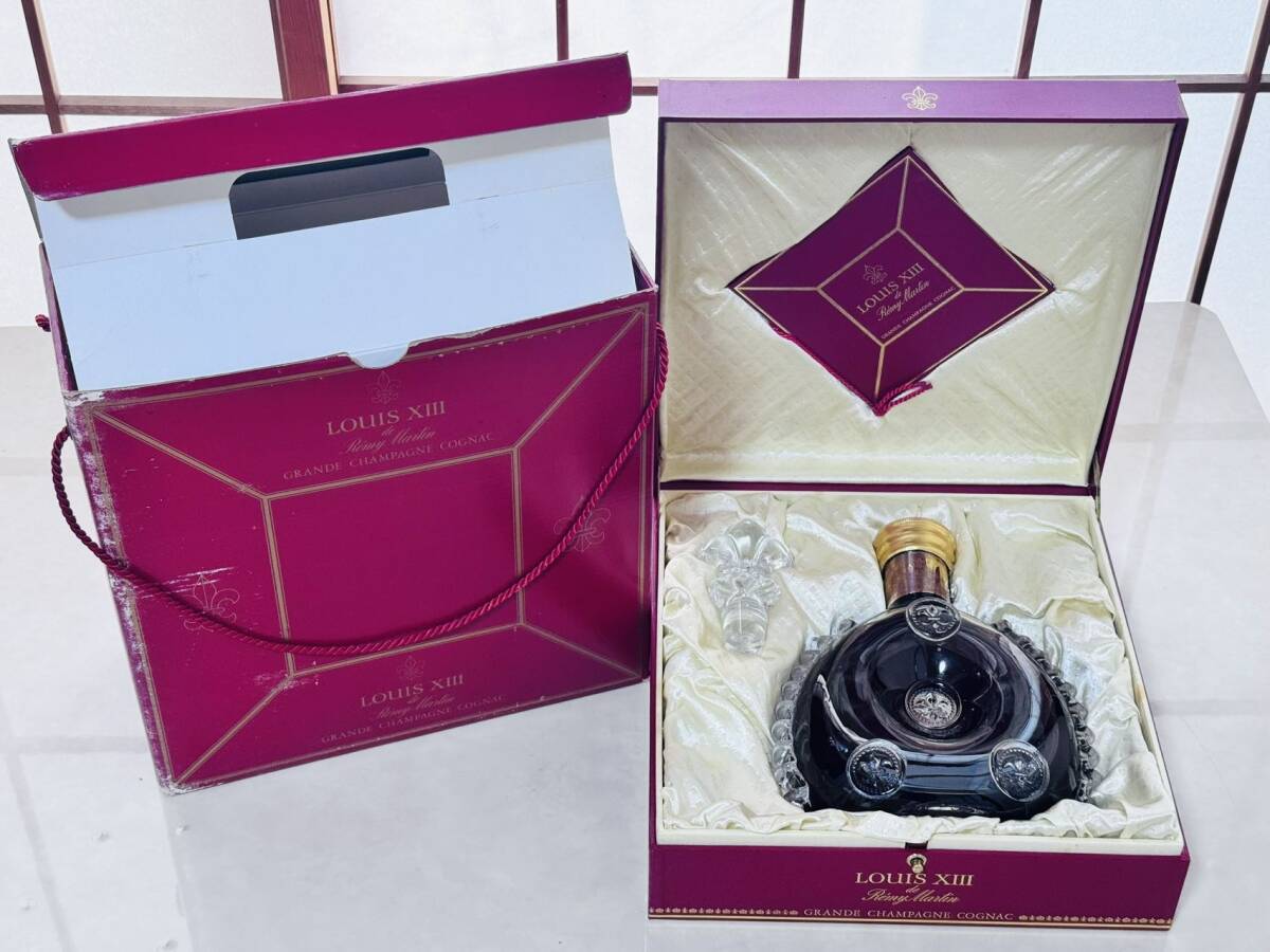 古酒・美品】 未開栓 REMY MARTIN レミーマルタン LOUYS XIII 古酒・美品】 未開栓 REMY MARTIN レミーマルタン LOUYS XIII