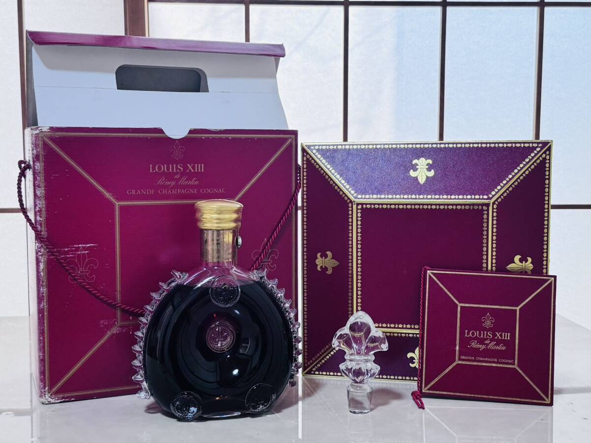 古酒・美品】 未開栓 REMY MARTIN レミーマルタン LOUYS XIII 古酒・美品】 未開栓 REMY MARTIN レミーマルタン LOUYS XIII
