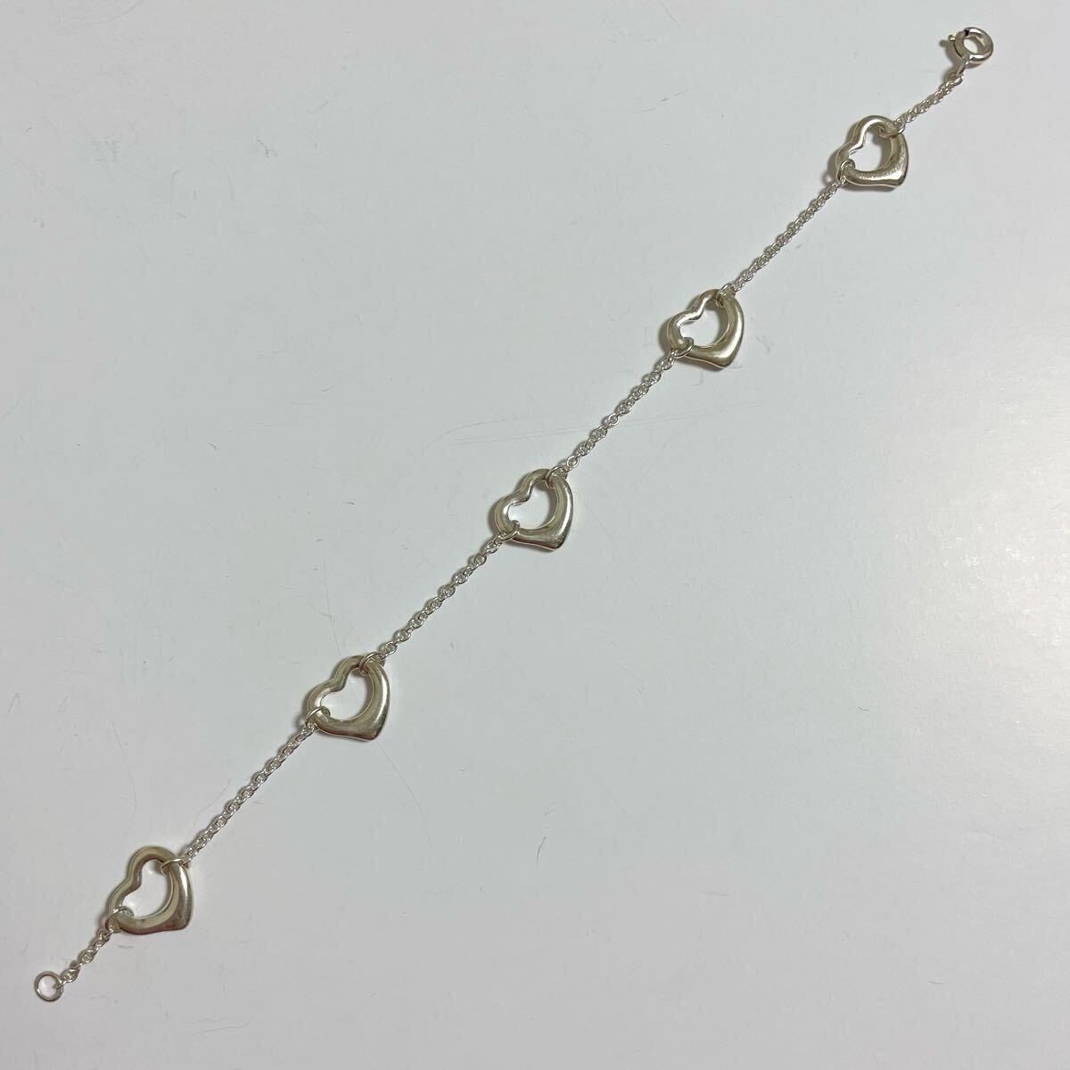 即決 Tiffany&Co ティファニー 5連 オープンハート ブレスレット 即決 Tiffany&Co ティファニー 5連 オープンハート ブレスレット