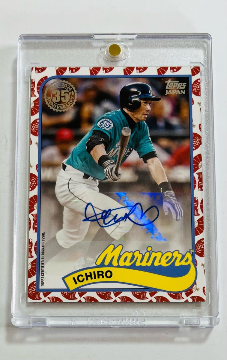 最新 イチロー 直筆サインカード 2024 Topps Japan Edition 最新 イチロー 直筆サインカード 2024 Topps Japan Edition