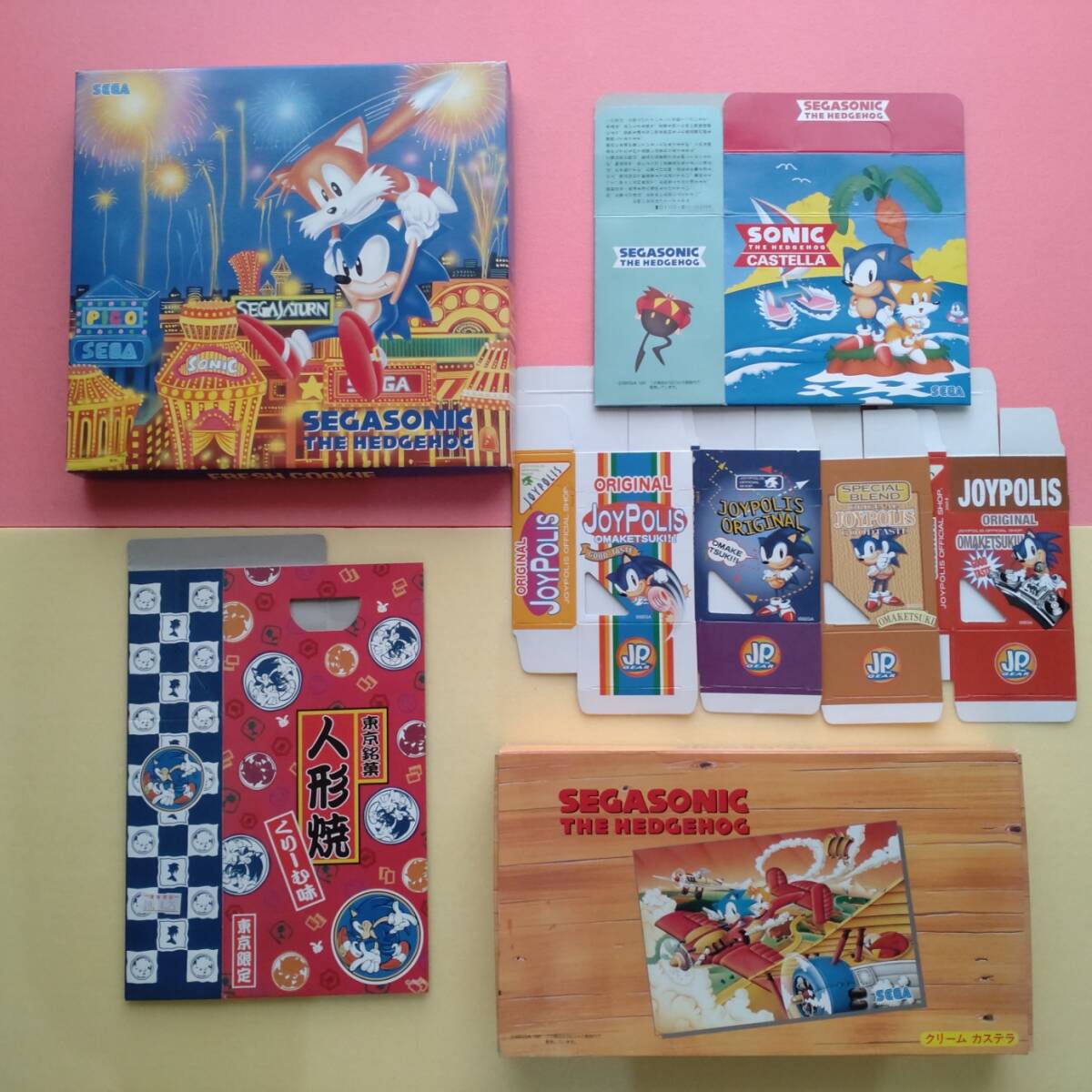空箱 】セガ ソニック・ザ・ヘッジホッグ ジョイポリス ソニック 空箱 】セガ ソニック・ザ・ヘッジホッグ ジョイポリス ソニック