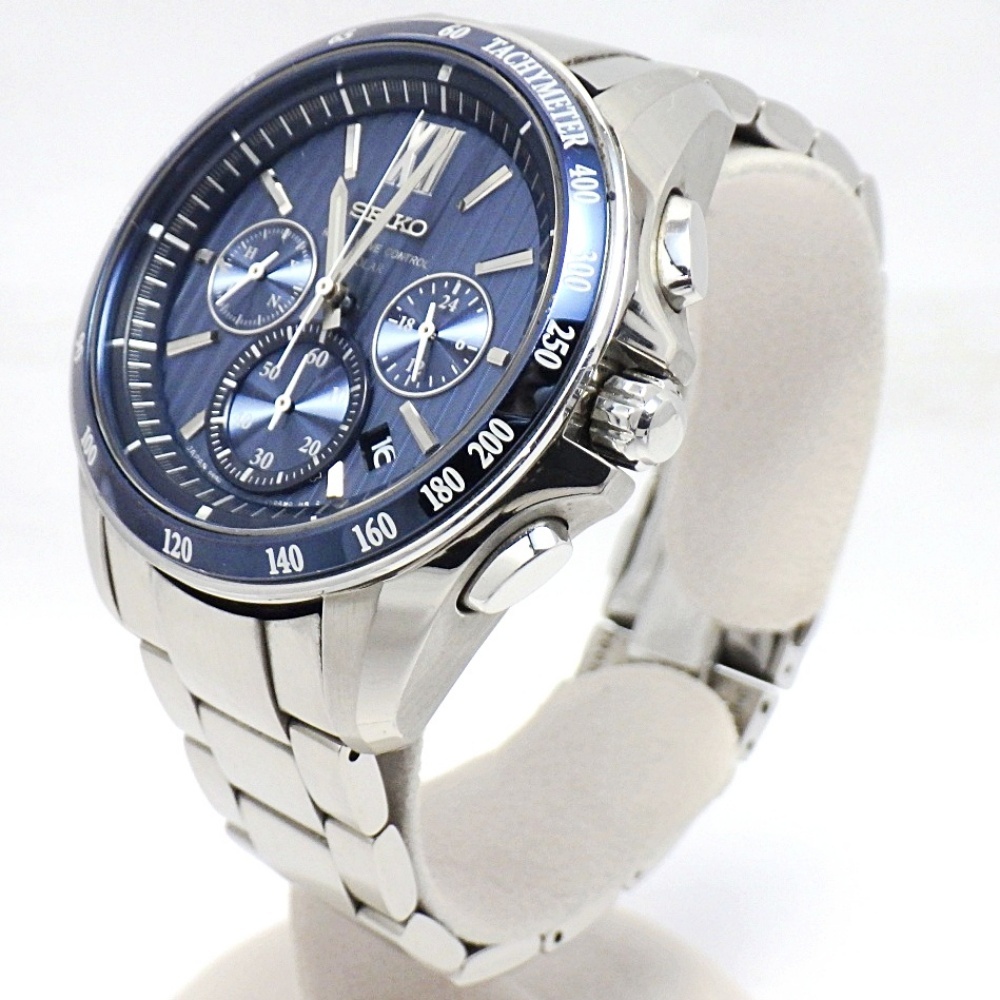 B25-772 SEIKO セイコー 8B82-0AL0 ブライツ ソーラー電波 SS B25-772 SEIKO セイコー 8B82-0AL0 ブライツ ソーラー電波 SS