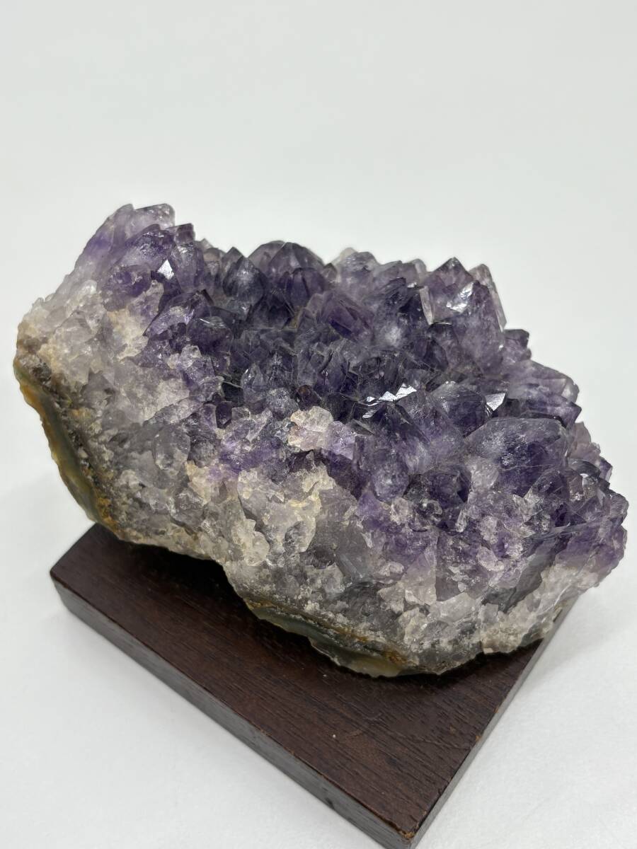 ☆1円スタート☆】 アメジスト 天然石 紫水晶 重さ:500g 横:約10 ☆1円スタート☆】 アメジスト 天然石 紫水晶 重さ:500g 横:約10