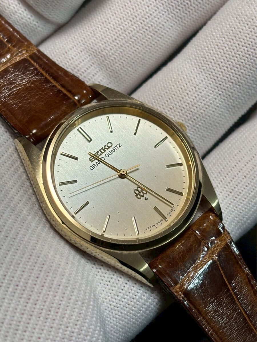 希少 純正尾錠 GQ グランドクォーツ SEIKO セイコー ツイン 希少 純正尾錠 GQ グランドクォーツ SEIKO セイコー ツイン