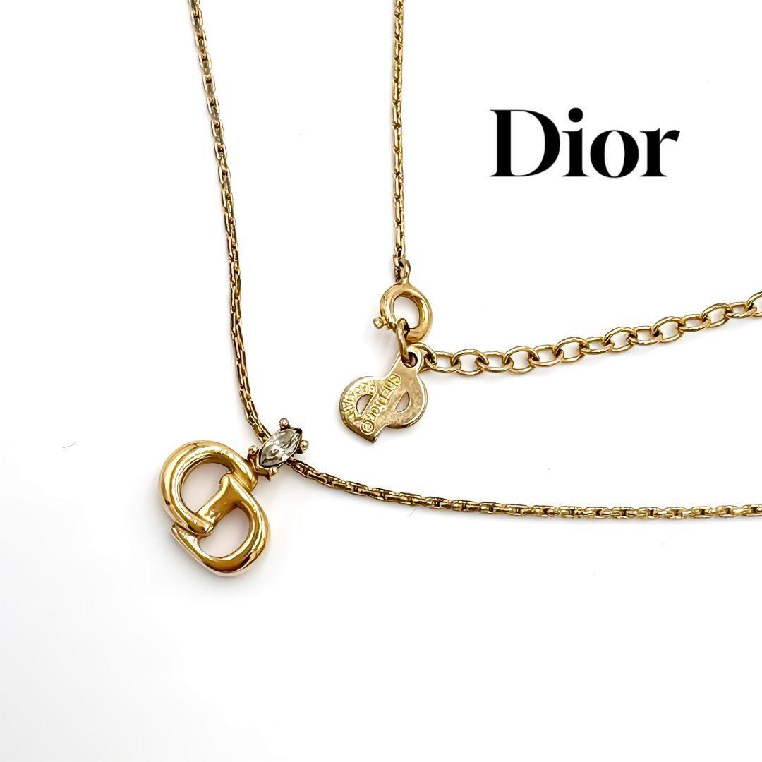 1円~極美品 Christian Dior クリスチャンディオール ネックレス 1円~極美品 Christian Dior クリスチャンディオール ネックレス