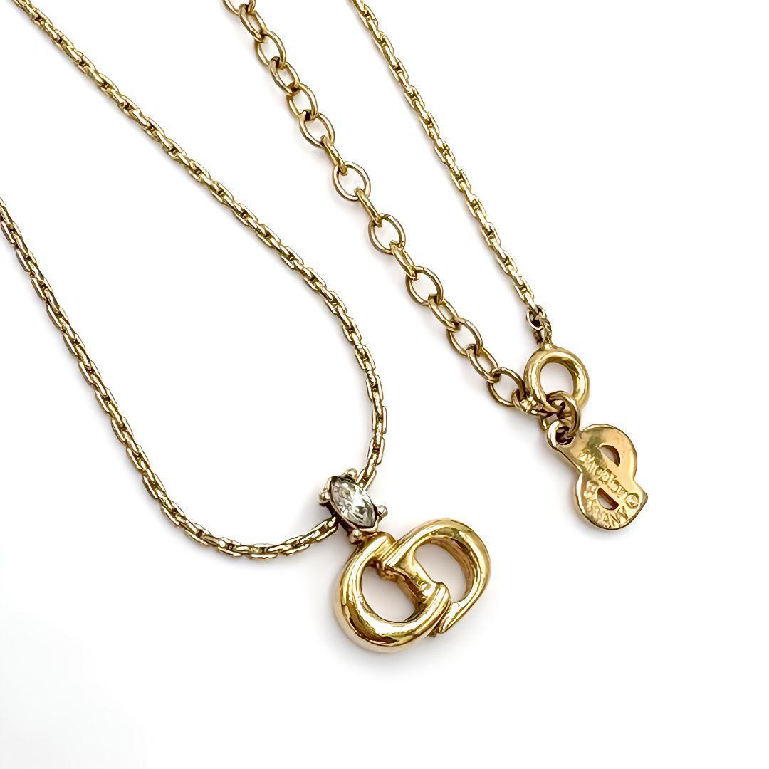 1円~極美品 Christian Dior クリスチャンディオール ネックレス 1円~極美品 Christian Dior クリスチャンディオール ネックレス