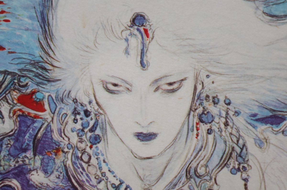 真作】天野喜孝「アルビノの戦士」336/350 リトグラフ 版画 絵画 真作】天野喜孝「アルビノの戦士」336/350 リトグラフ 版画 絵画