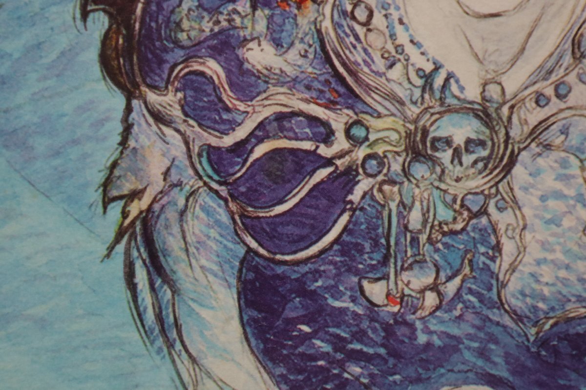真作】天野喜孝「アルビノの戦士」336/350 リトグラフ 版画 絵画 真作】天野喜孝「アルビノの戦士」336/350 リトグラフ 版画 絵画