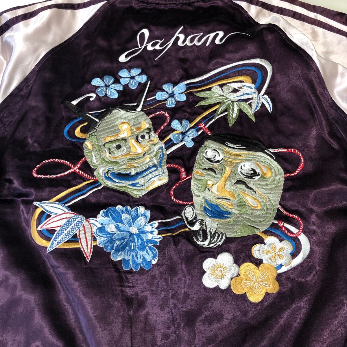 HOUSTON ヒューストン スカジャン 刺繍 スーベニアジャケット L HOUSTON ヒューストン スカジャン 刺繍 スーベニアジャケット L