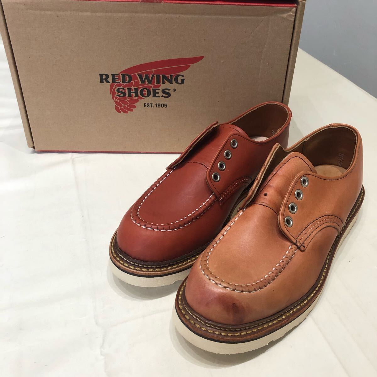 RED WING レッドウィング レザー シューズ 革靴 26cm レッド RED WING レッドウィング レザー シューズ 革靴 26cm レッド