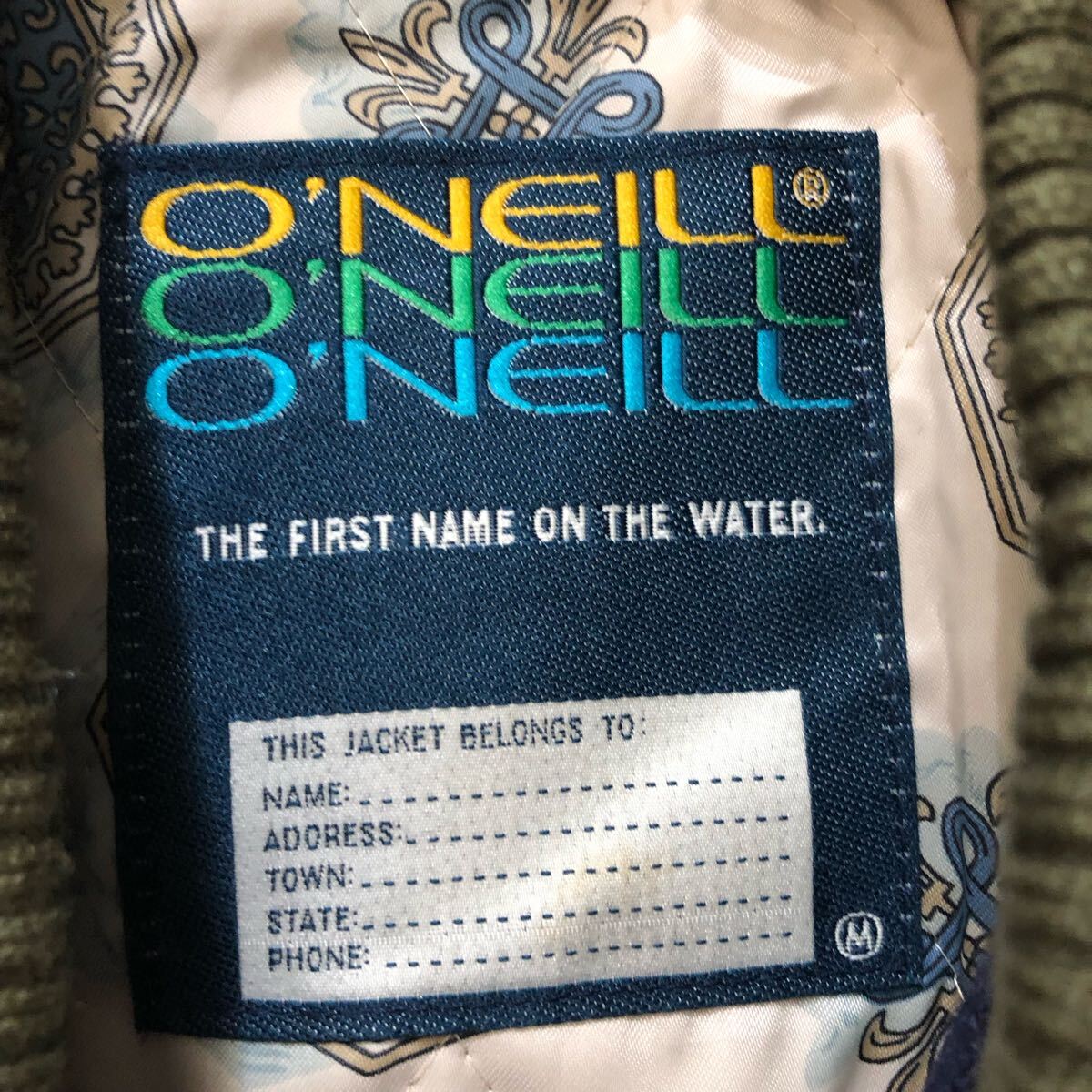 O'NEILL オニール スタジャン レザー ウール ネイビー ブラウン O'NEILL オニール スタジャン レザー ウール ネイビー ブラウン
