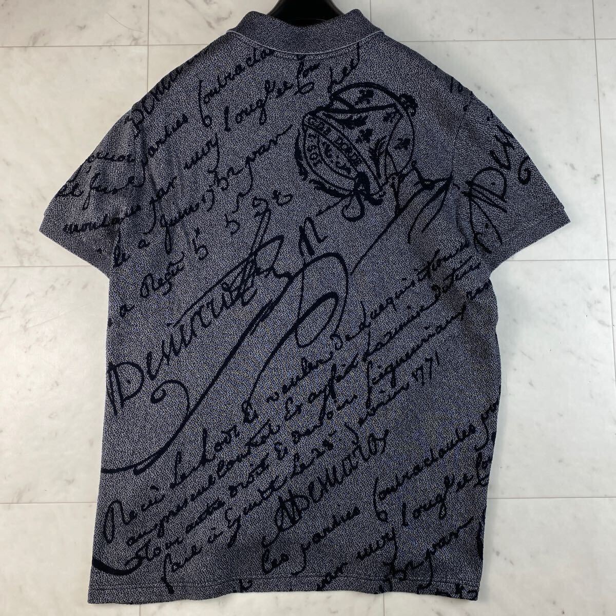 未使用級 L◎BERLUTI ベルルッティ ポロニット 半袖ポロシャツ 未使用級 L◎BERLUTI ベルルッティ ポロニット 半袖ポロシャツ