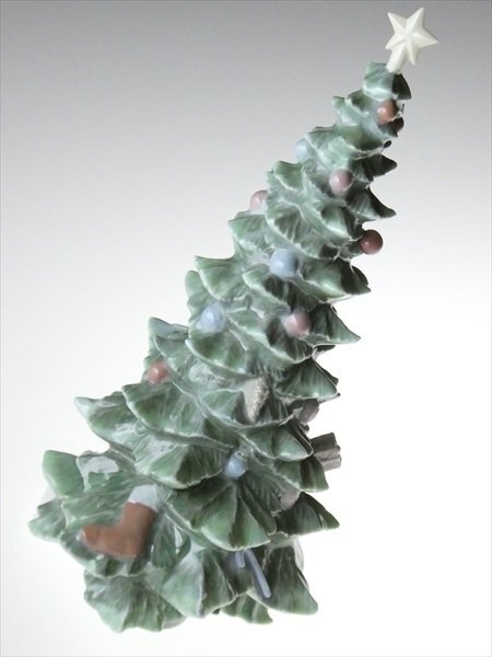 N493 LLADRO リヤドロ クリスマスツリー 大型 オブジェ 飾物 N493 LLADRO リヤドロ クリスマスツリー 大型 オブジェ 飾物