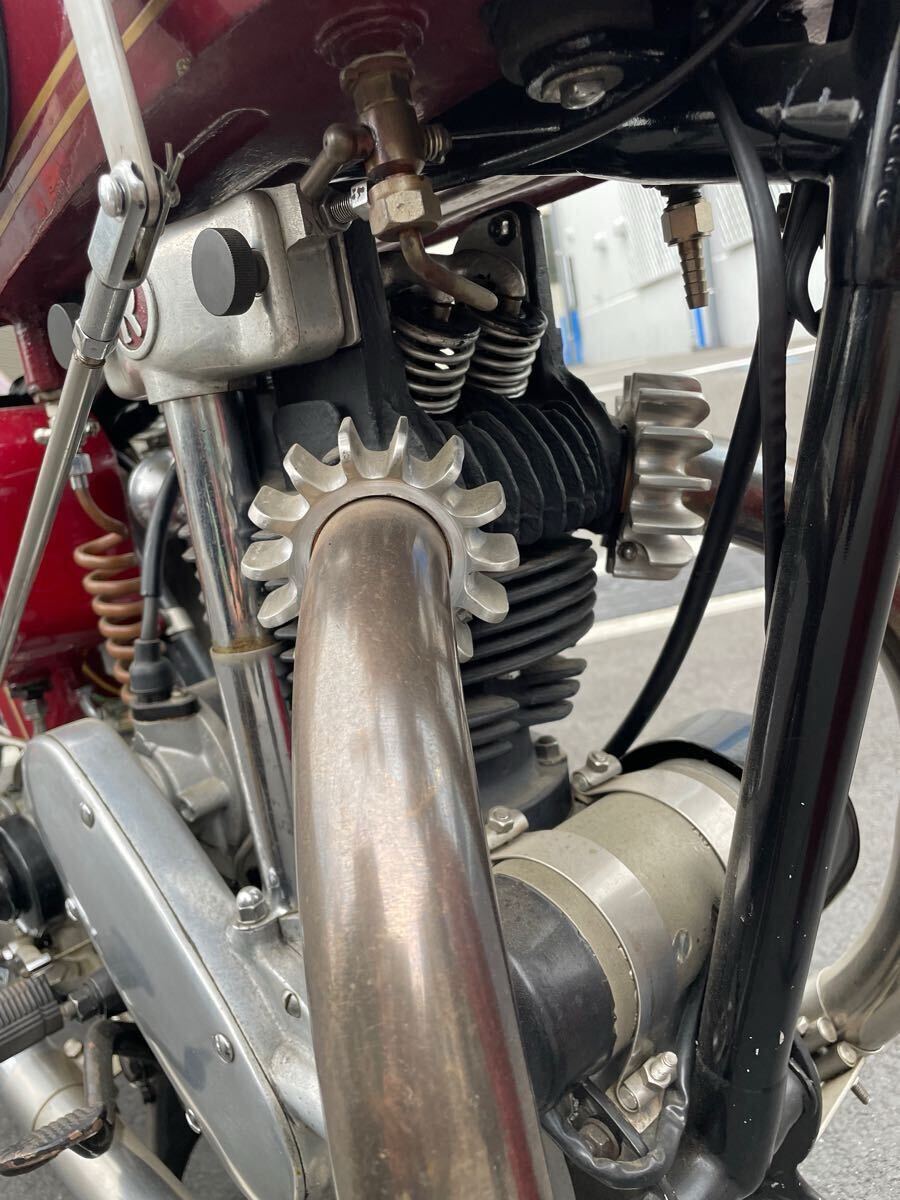 RUDGElaji Dodge восстановление завершено документы есть действующяя машина старый машина Triumph BSA Британия машина