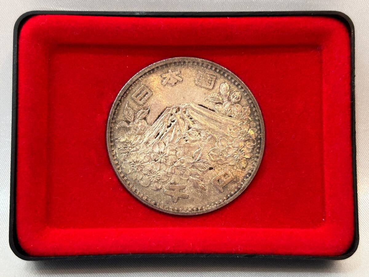 東京オリンピック記念 1000円銀貨 1枚 昭和39年 1964年 東京五輪 東京オリンピック記念 1000円銀貨 1枚 昭和39年 1964年 東京五輪