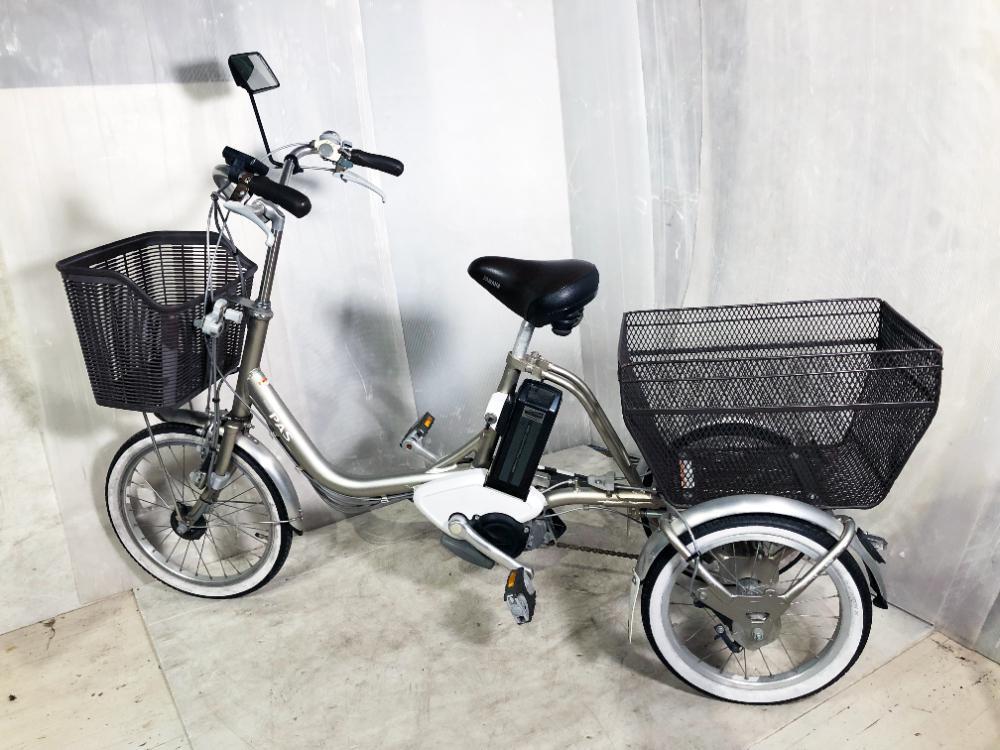 地域限定送料無料☆美品 中古☆ヤマハ YAMAHA 電動アシスト三輪 地域限定送料無料☆美品 中古☆ヤマハ YAMAHA 電動アシスト三輪