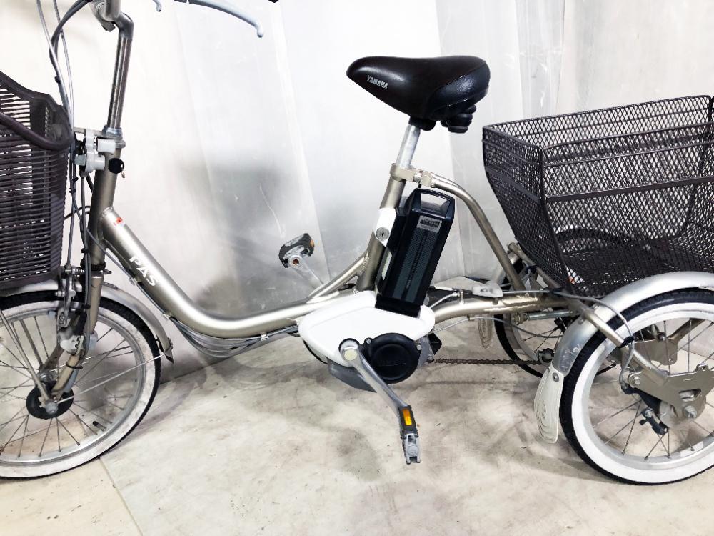 地域限定送料無料☆美品 中古☆ヤマハ YAMAHA 電動アシスト三輪 地域限定送料無料☆美品 中古☆ヤマハ YAMAHA 電動アシスト三輪
