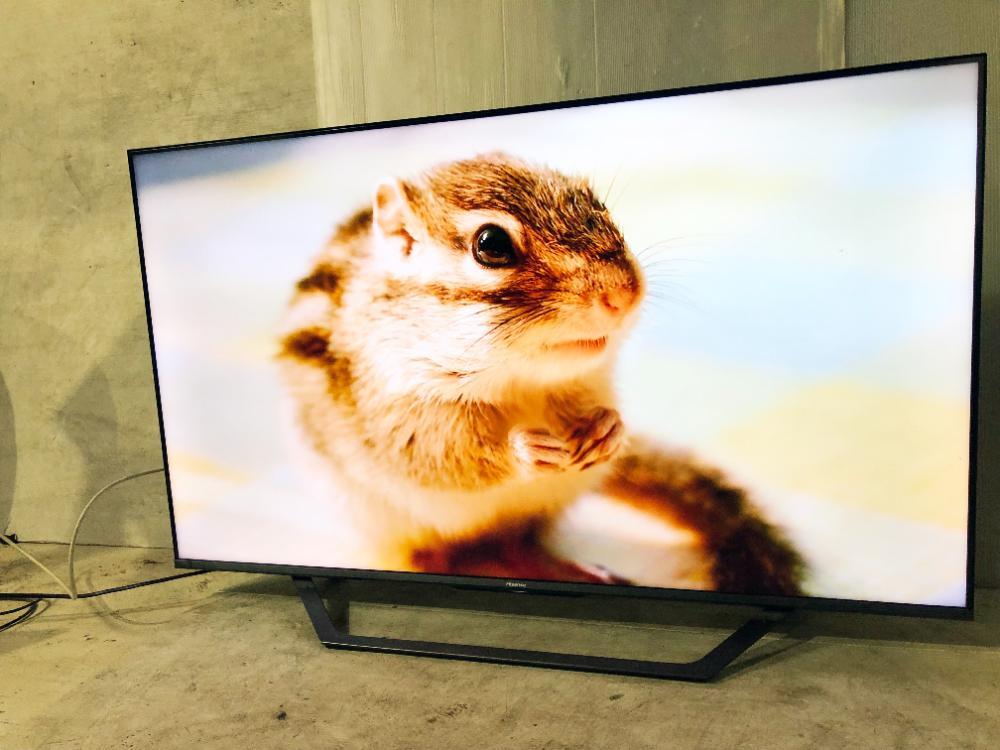地域限定送料無料☆2020年製☆極上超美品 中古☆Hisense 50V型 地域限定送料無料☆2020年製☆極上超美品 中古☆Hisense 50V型
