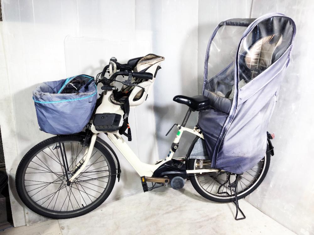 電動自転車 子供乗せ 3人乗り 引取限定 - 電動アシスト自転車