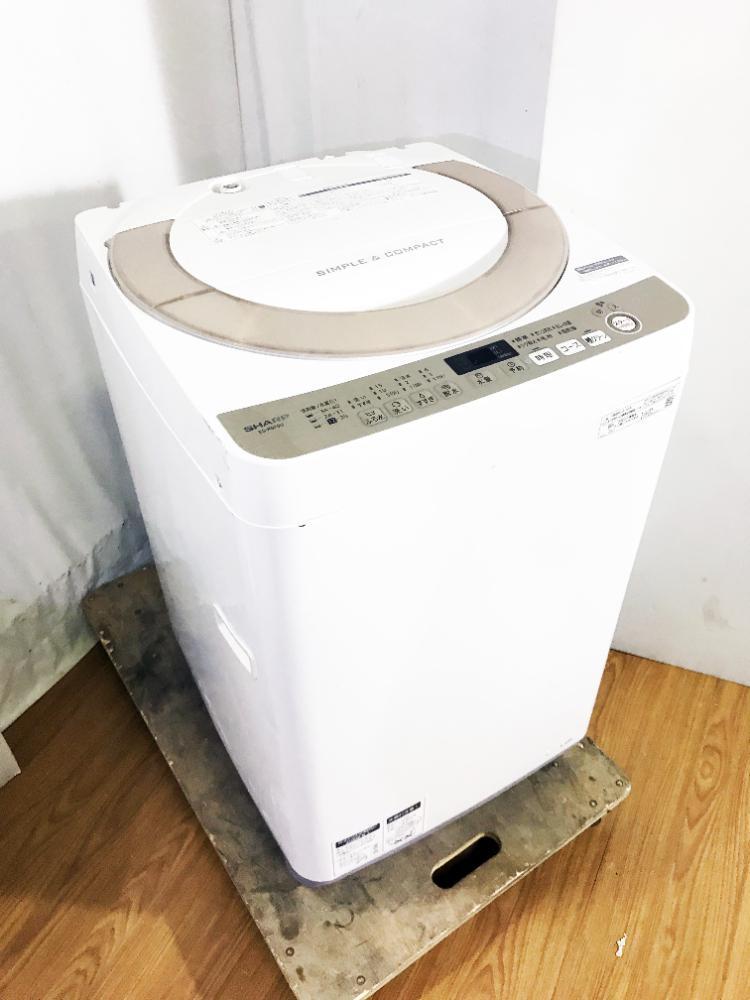 送料無料☆極上超美品 中古☆SHARP 7kg ほぐし運転&槽クリーン 送料無料☆極上超美品 中古☆SHARP 7kg ほぐし運転&槽クリーン