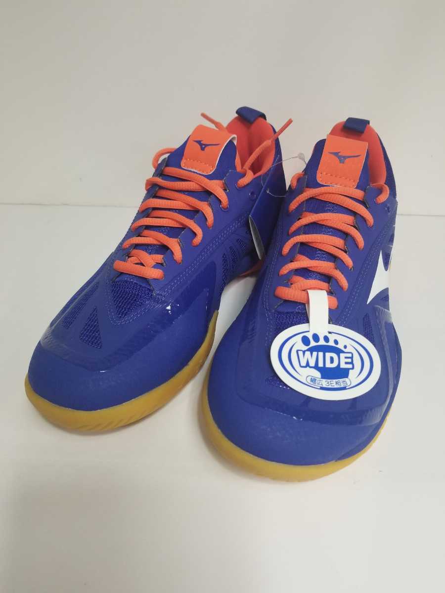 Mizuno Badminton Shoes 23,5 см Wave Fang Zero Blue Limited Color