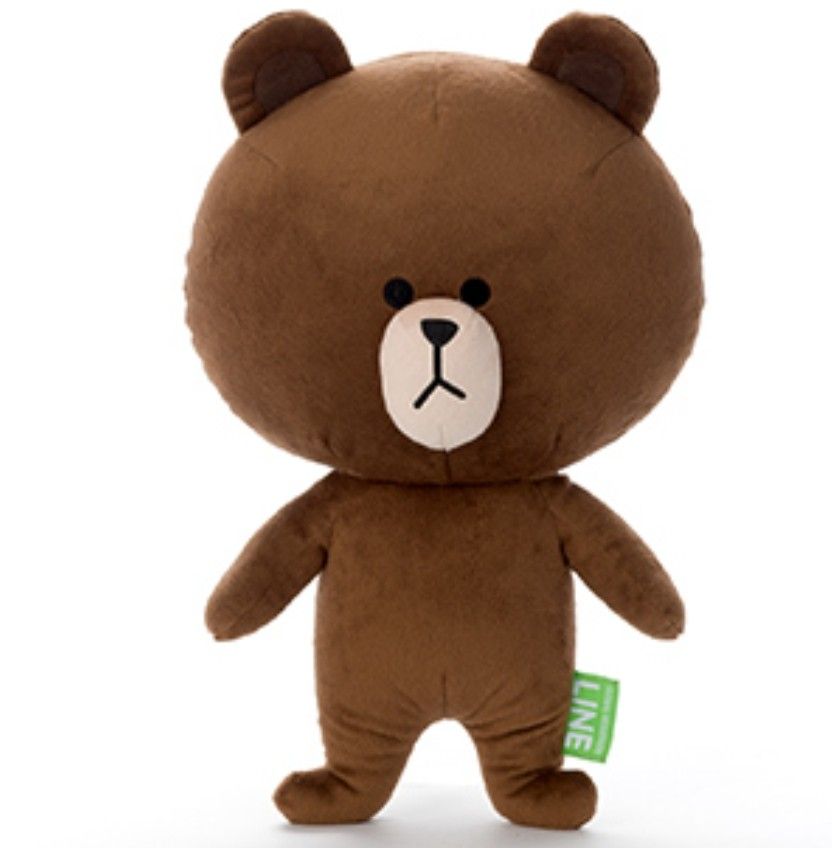 LINE CHARACTER ブラウン(M)タグ付き ぬいぐるみ|Yahoo LINE CHARACTER ブラウン(M)タグ付き ぬいぐるみ|Yahoo
