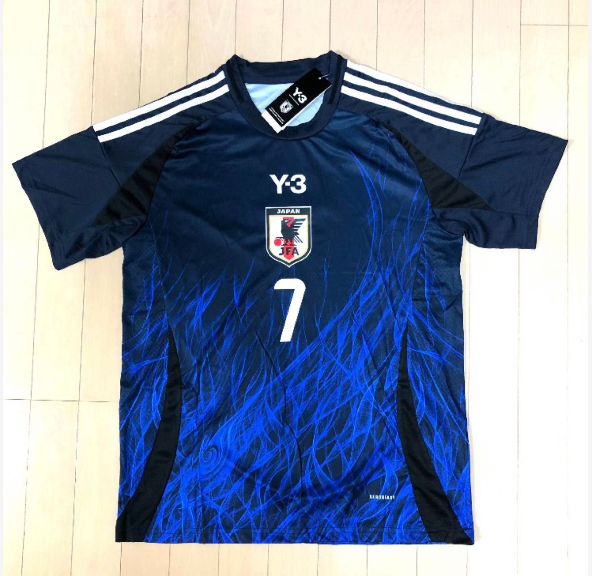 サッカー日本代表ユニフォーム 三苫薫 7番 最新モデル タグ付き サッカー日本代表ユニフォーム 三苫薫 7番 最新モデル タグ付き