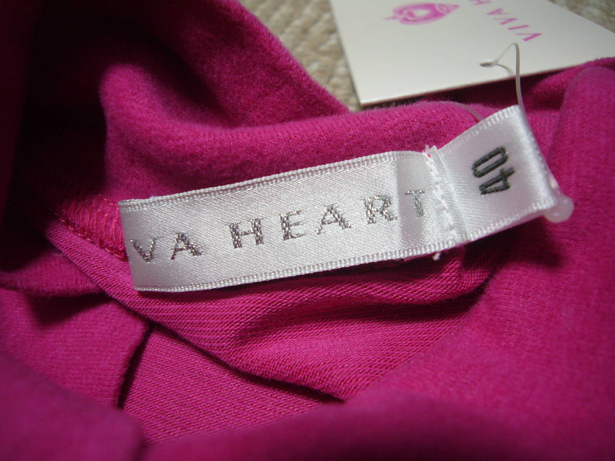 VIVA HEART viva Heart ворсистый флис стрейч рубашка с длинным рукавом розовый 40