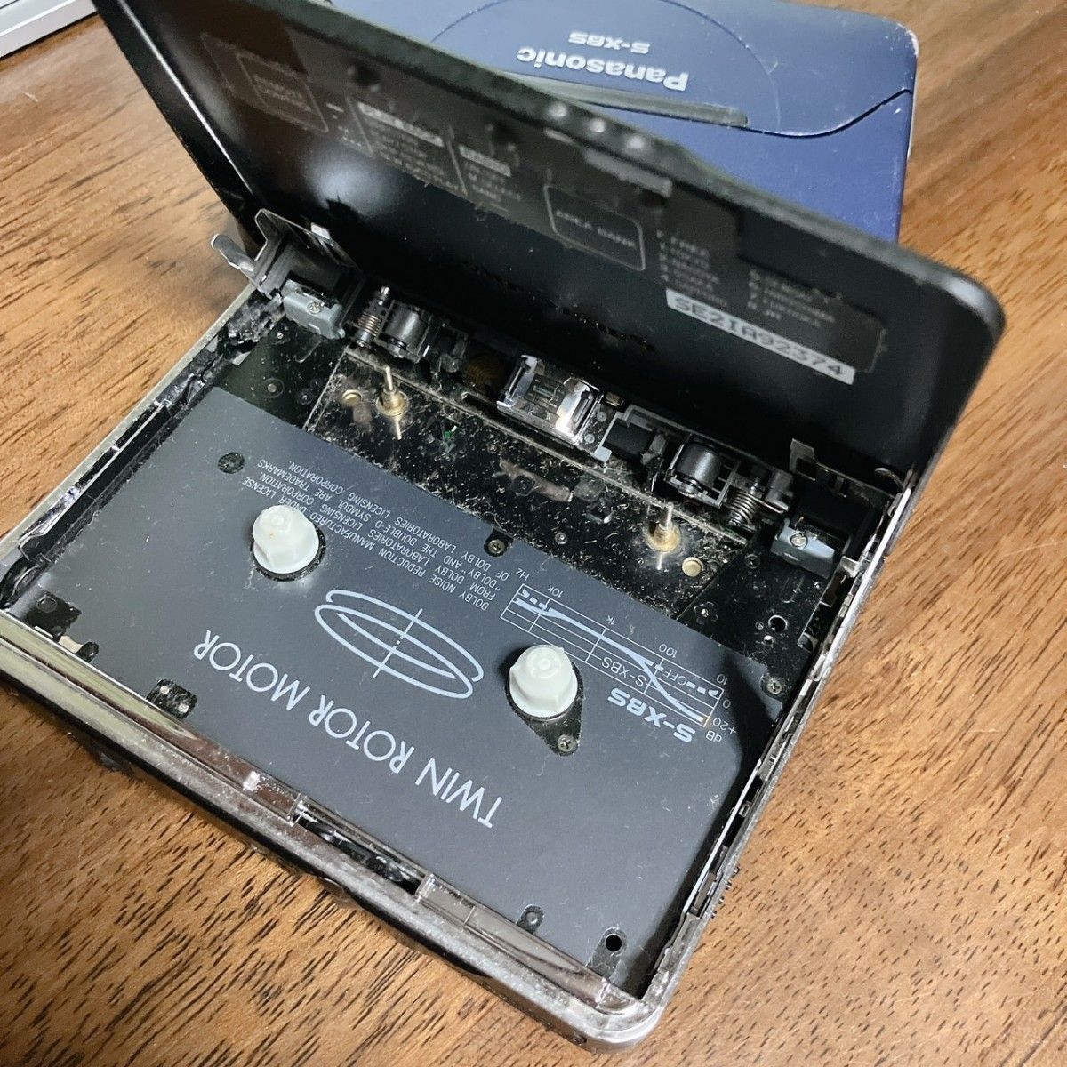 Panasonic カセットプレーヤーrq-sx55 rq-s40v 2台セット Panasonic カセットプレーヤーrq-sx55 rq-s40v 2台セット