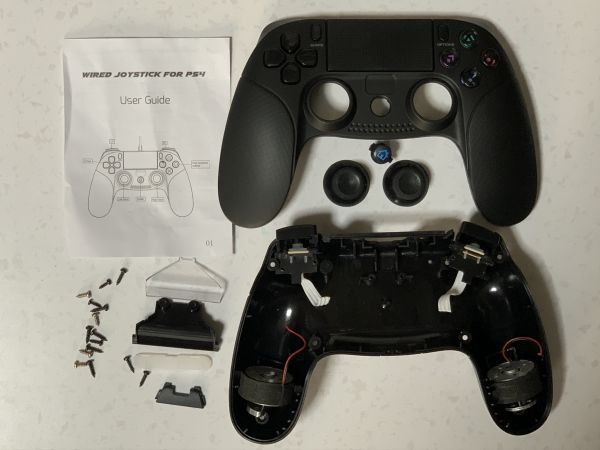 □PS4中古□コントローラ基板以外部品 PS4 WIRED JOYSTICK for P-4 JRH-8911_画像1