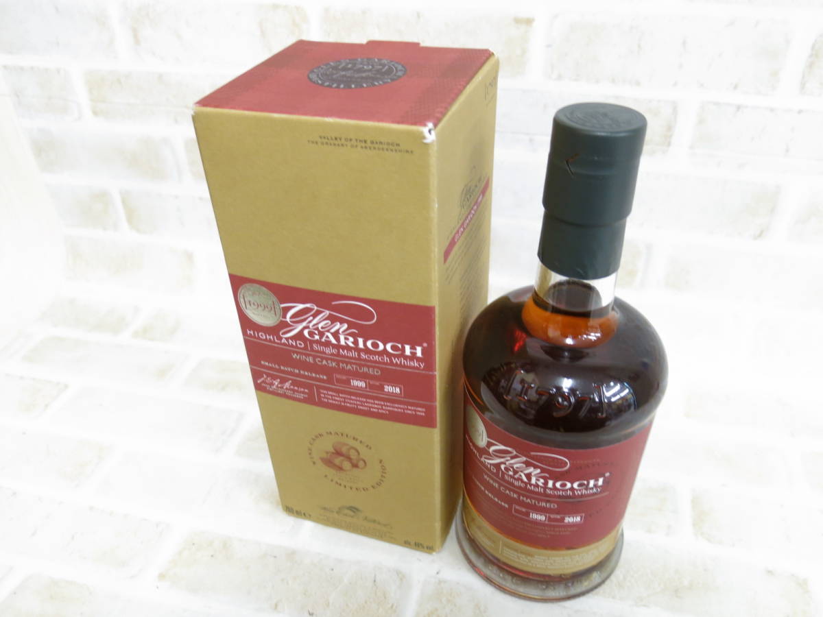 希少 グレンギリー 1999 ワイン樽熟成 700ml 箱付き tv.lmta.lt