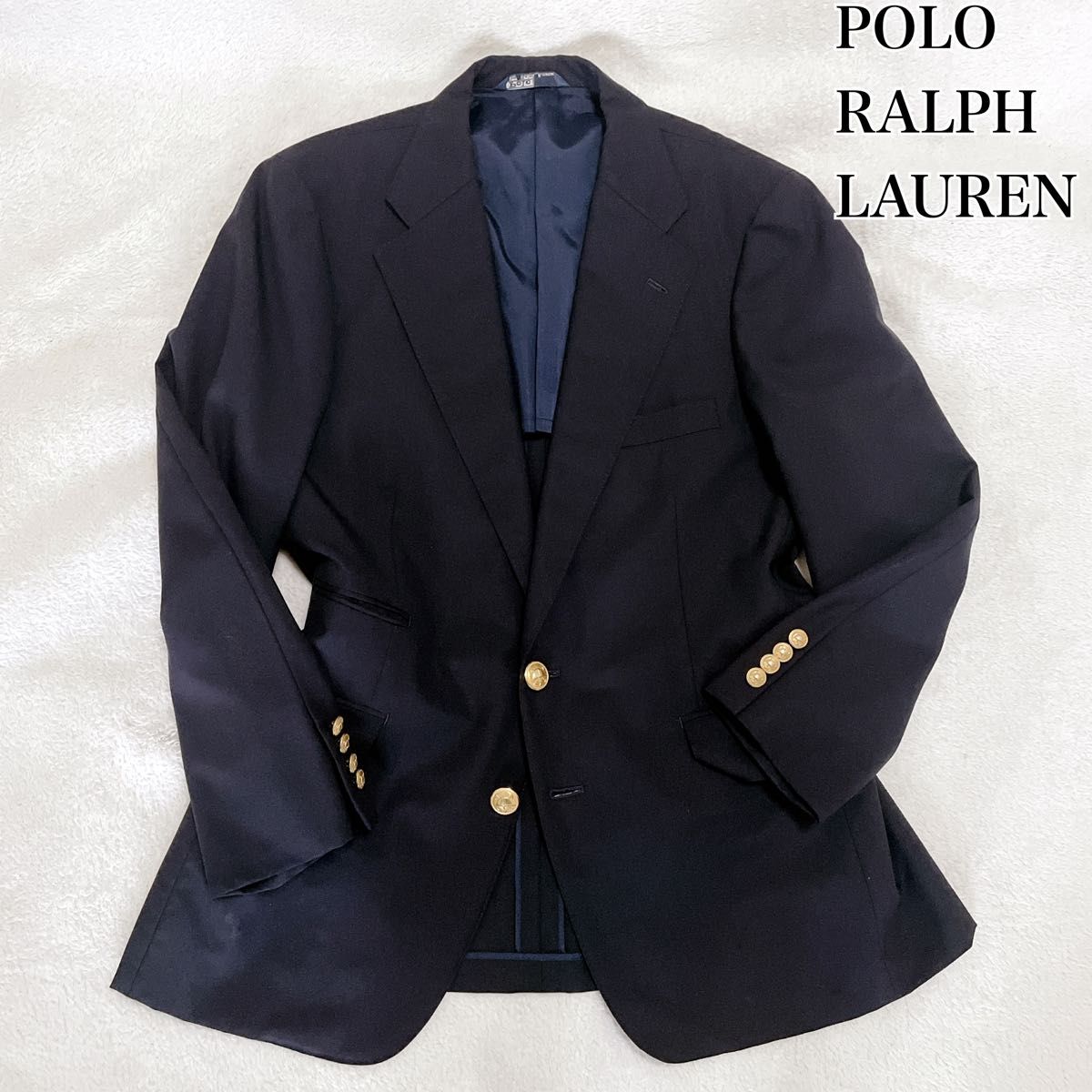 POLORALPHLAUREN ラルフローレン テーラードジャケット 金ボタン POLORALPHLAUREN ラルフローレン テーラードジャケット 金ボタン