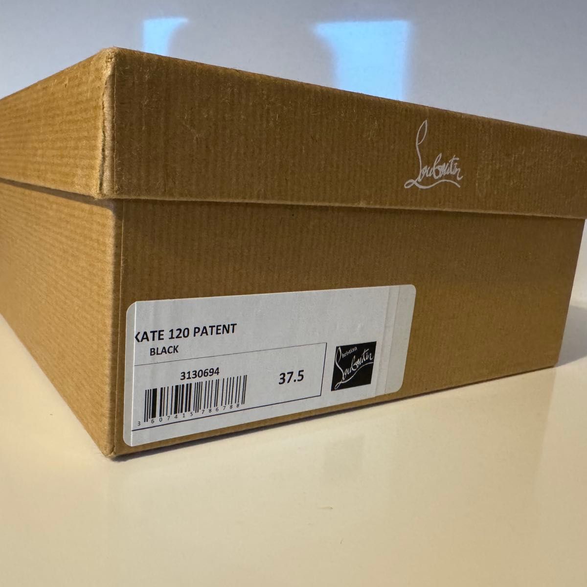 新品】ルブタン SO KATE 120 PATENT 24 5cm ヒール パンプス 新品】ルブタン SO KATE 120 PATENT 24 5cm ヒール パンプス