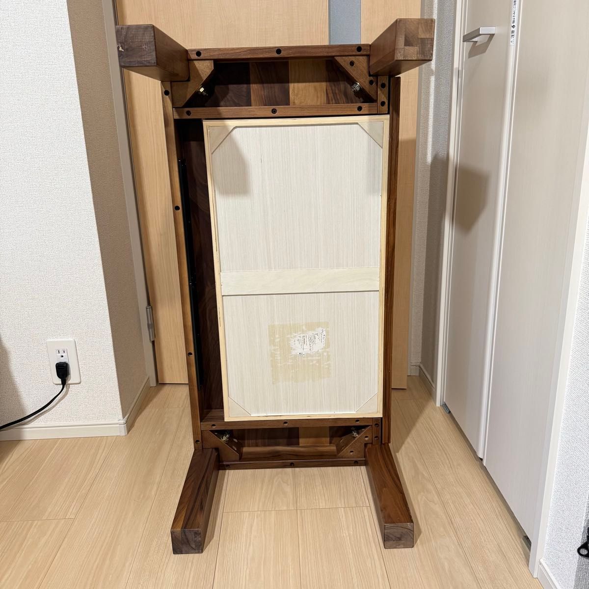 無印良品 無垢材 ローテーブル 引出し付き ウォールナット 新 無印良品 無垢材 ローテーブル 引出し付き ウォールナット 新