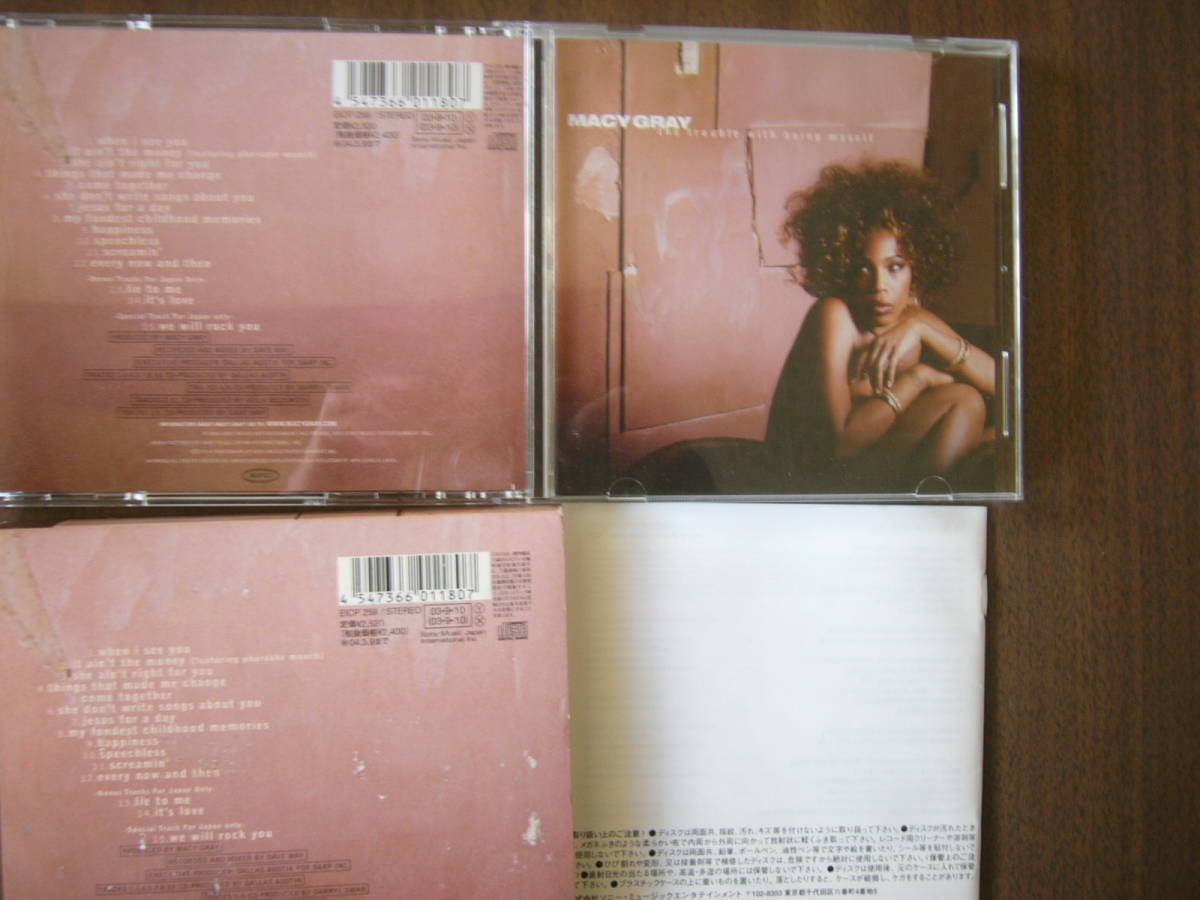 Macy Gray (メイシー・グレイ)　/3rdアルバム「Trouble With Being Myself +1」We Will Rock You（クイーンのカヴァー)追加収録 _画像4