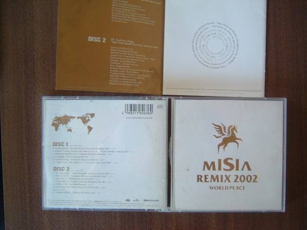 Misia アルバム セット /1stミニアルバム「THE GLORY DAY」＋3rdリミックスアルバム「REMIX ２００２ WORLD PEACE」(2CD)_画像9