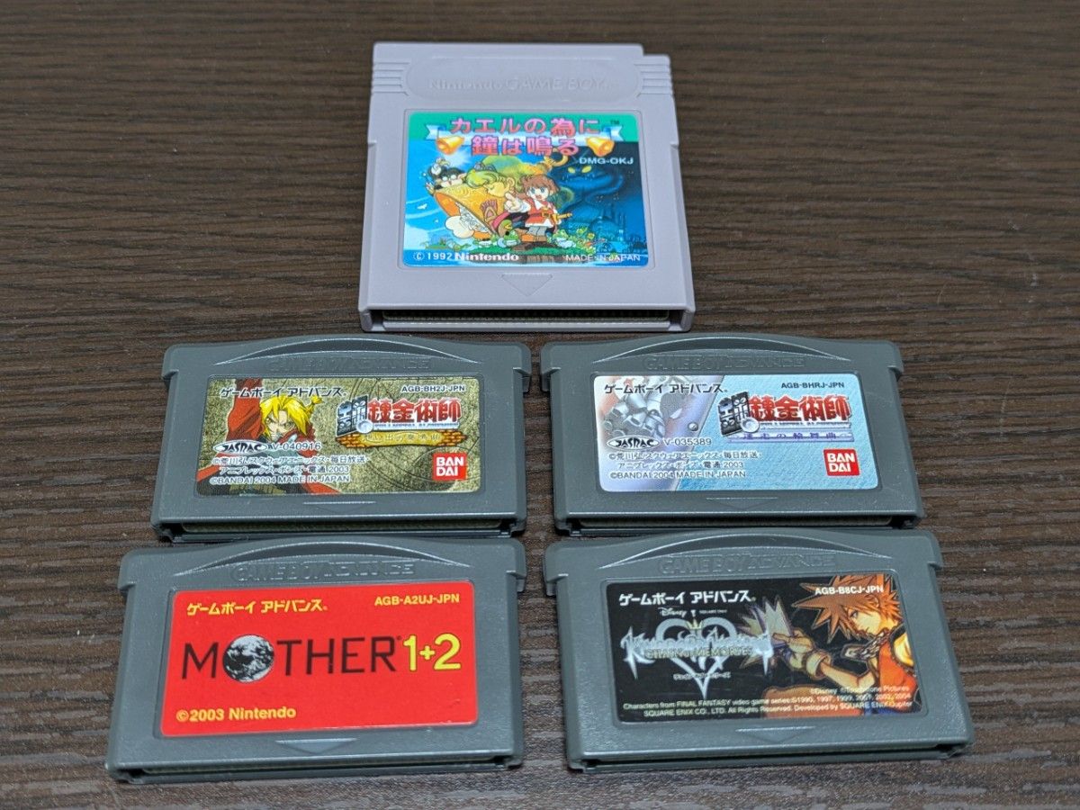 MOTHER 1+2他 ゲームボーイ・ゲームボーイアドバンス ソフト MOTHER 1+2他 ゲームボーイ・ゲームボーイアドバンス ソフト