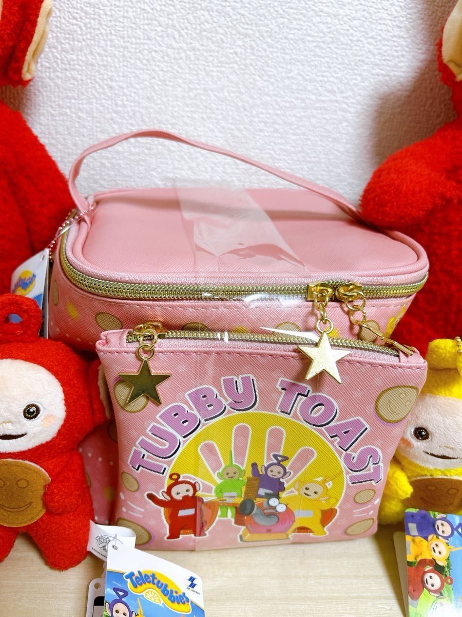 テレタビーズ バニティバッグ マスコット全4種 うさ耳BIG テレタビーズ バニティバッグ マスコット全4種 うさ耳BIG