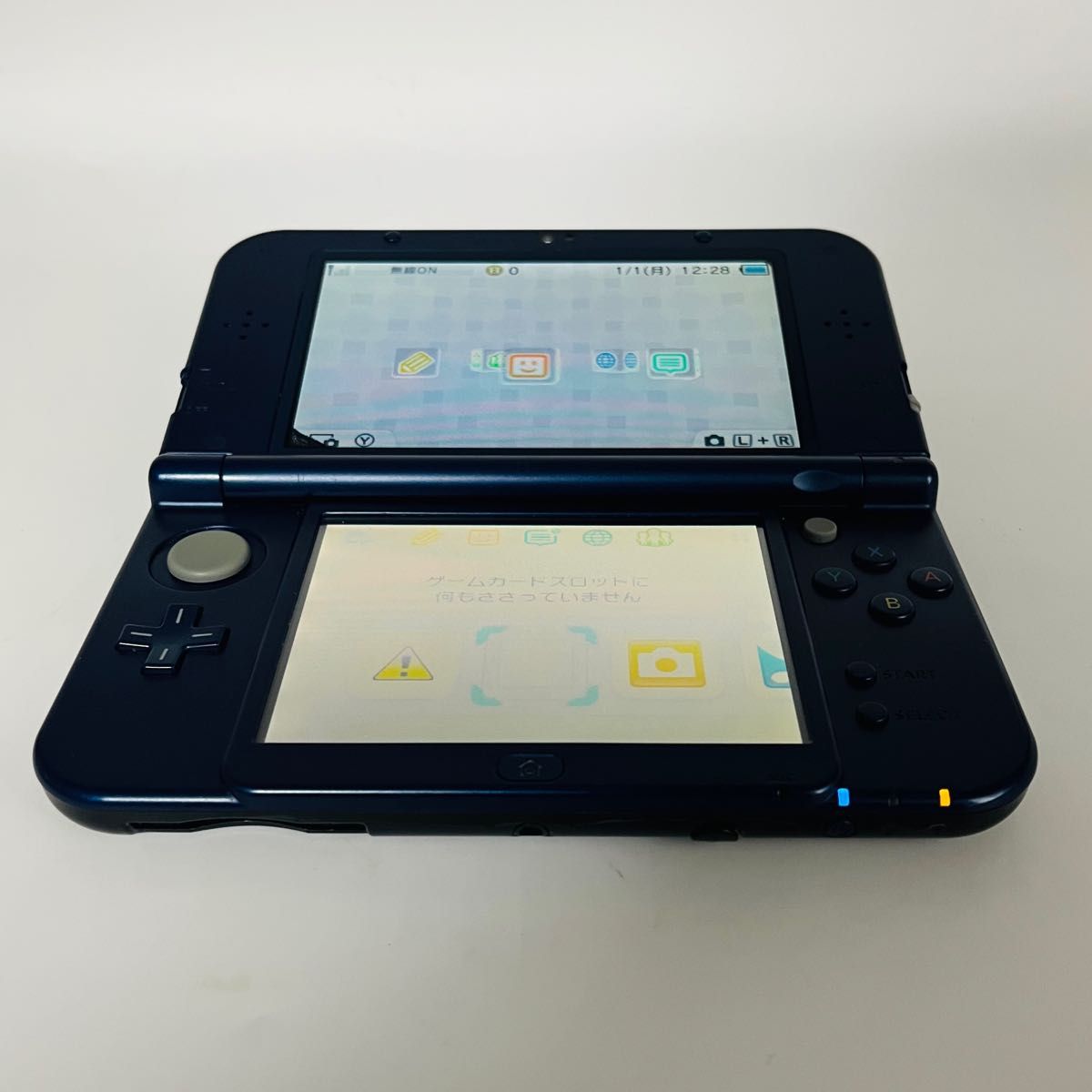 上画面IPS液晶 New ニンテンドー 3DS LL メタリックブルー 上画面IPS液晶 New ニンテンドー 3DS LL メタリックブルー