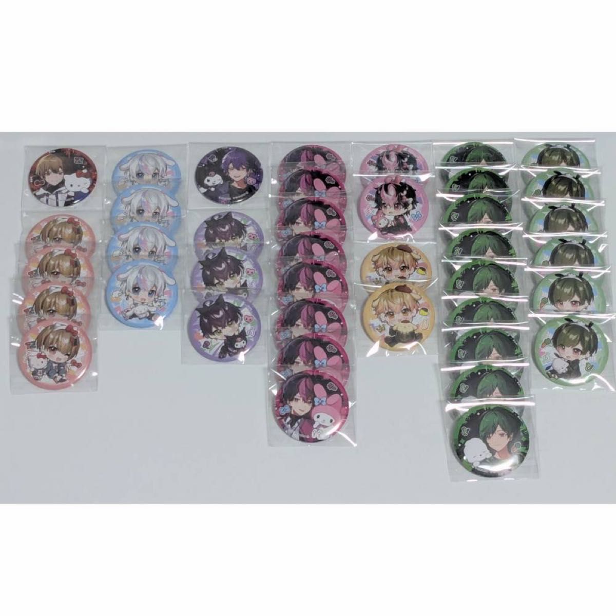 シクフォニ 暇72 雨乃こさめ いるま LAN すち みこと 缶バッジ シクフォニ 暇72 雨乃こさめ いるま LAN すち みこと 缶バッジ