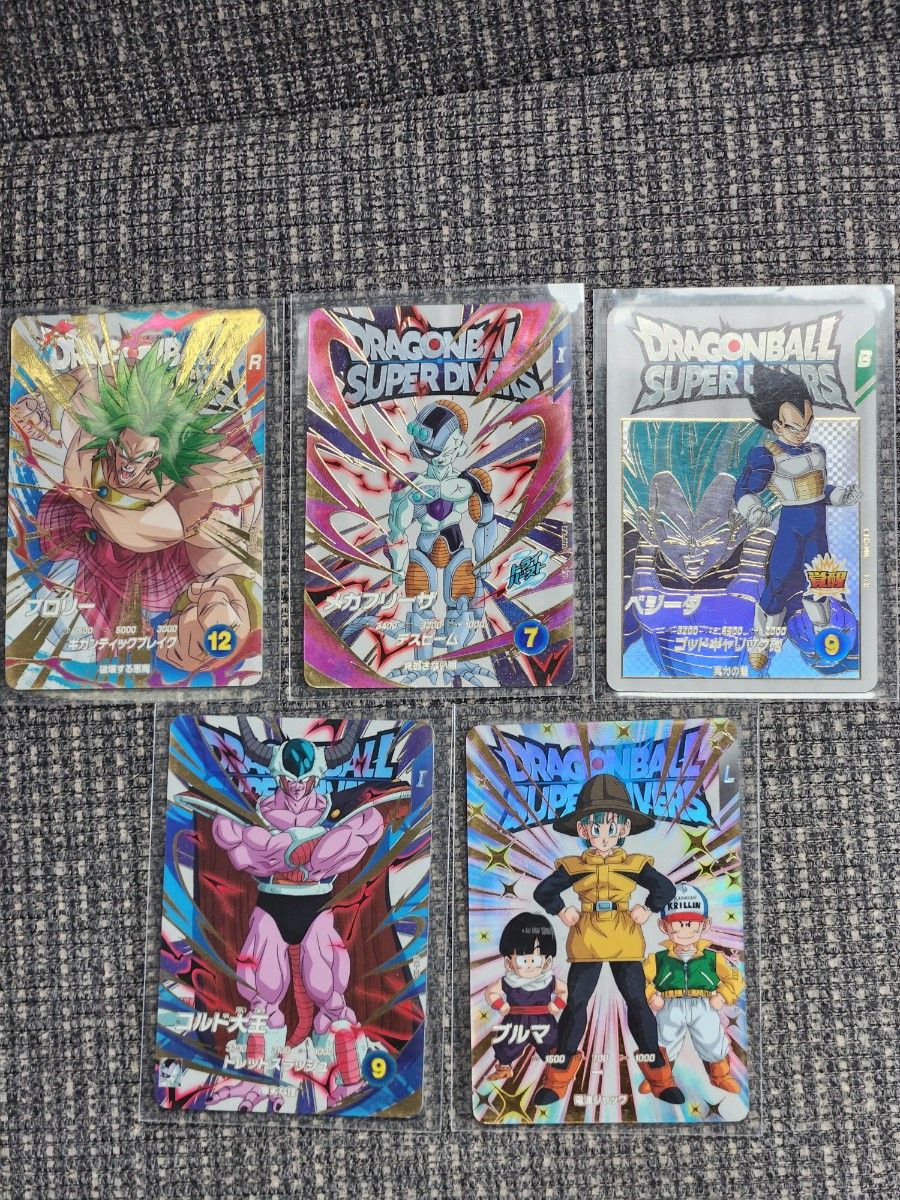 ドラゴンボールスーパーダイバーズ EXR 5種類セット 神龍 ドラゴンボールスーパーダイバーズ EXR 5種類セット 神龍
