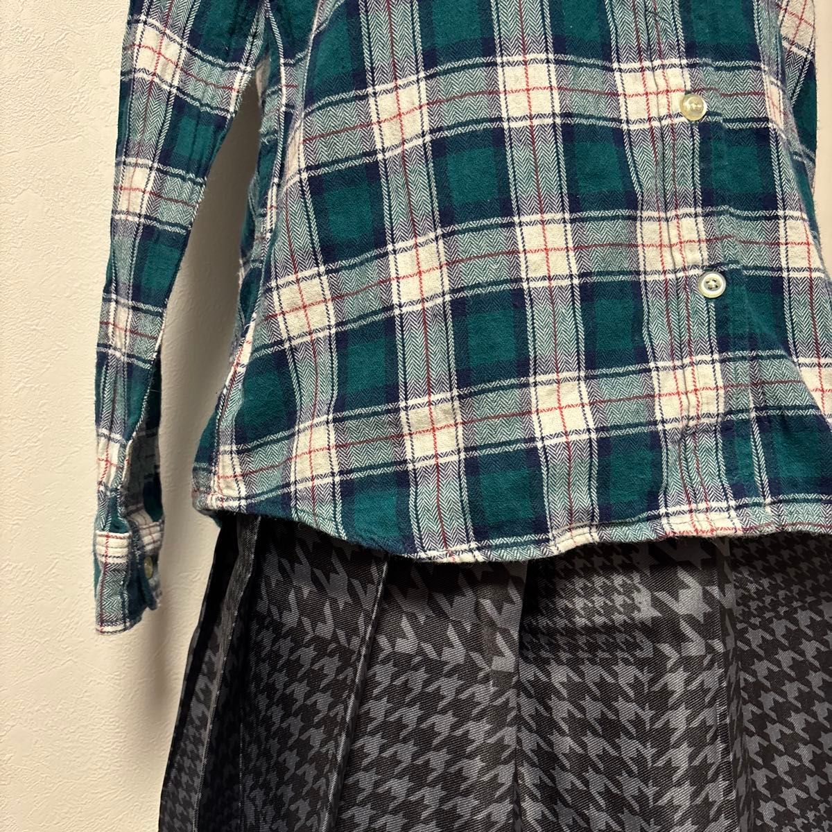 レディース BACK NUMBER バックナンバー チェック柄シャツ レディース BACK NUMBER バックナンバー チェック柄シャツ